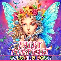 Fairy portrait coloring for sale  Delivered anywhere in USA 
