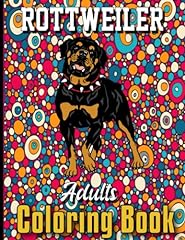 Rottweiler adults coloring for sale  Delivered anywhere in UK