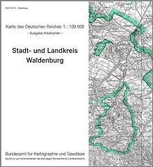 Waldenburg karte deutschen gebraucht kaufen  Wird an jeden Ort in Deutschland