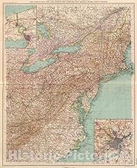 Historic map 1929 for sale  Delivered anywhere in USA 