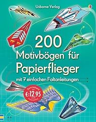 200 motivbögen papierflieger gebraucht kaufen  Wird an jeden Ort in Deutschland