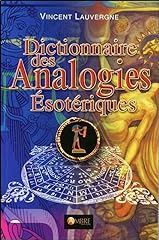 Dictionnaire analogies esotér d'occasion  Livré partout en France