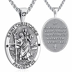 Eusense christopher necklace for sale  Delivered anywhere in USA 