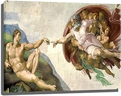 Creation adam michelangelo for sale  Delivered anywhere in USA 