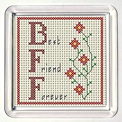 Cross stitch coaster for sale  Delivered anywhere in UK