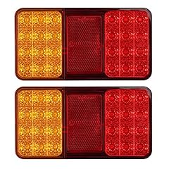 Justech 2pcs fanali usato  Spedito ovunque in Italia 