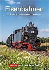 Eisenbahnen wochenplaner 2024 gebraucht kaufen  Wird an jeden Ort in Deutschland