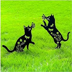 Cat metal decorative for sale  Delivered anywhere in USA 