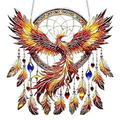 Phoenix suncatcher stained for sale  Delivered anywhere in UK