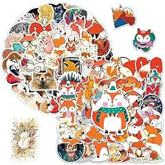 100pcs fox stickers for sale  Delivered anywhere in UK