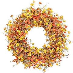 Artificial fall wreath for sale  Delivered anywhere in USA 