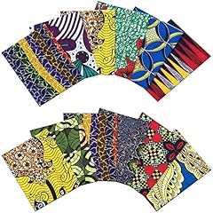 African fabric multicolored for sale  Delivered anywhere in UK