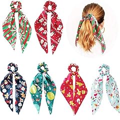 Pcs christmas scrunchies for sale  Delivered anywhere in USA 