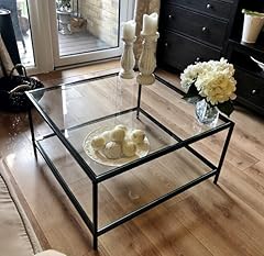 Glass coffee table for sale  Delivered anywhere in UK