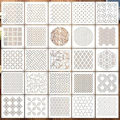 25pcs sashiko stencil for sale  Delivered anywhere in USA 