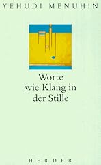 Worte klang stille gebraucht kaufen  Wird an jeden Ort in Deutschland