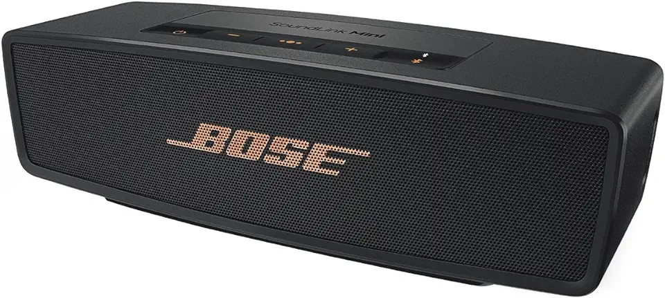 Bose SoundLink Mini-luidspreker, draadloos, zwart/goudkleurig tweedehands  