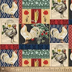 Rooster chicken patchwork for sale  Delivered anywhere in USA 