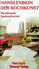 Handlexikon kochkunst 2 gebraucht kaufen  Wird an jeden Ort in Deutschland