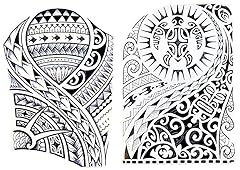 Tatuaggi temporanei tribali usato  Spedito ovunque in Italia 