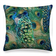 Zfengyyuan linen peacock for sale  Delivered anywhere in UK
