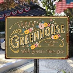 Personalized greenhouse metal for sale  Delivered anywhere in USA 