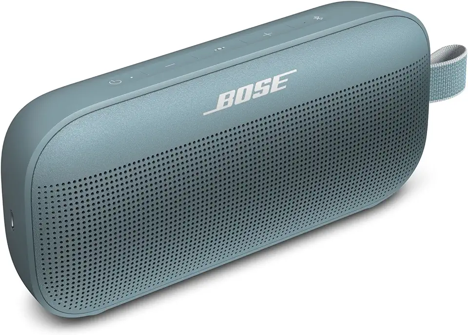 Bose SoundLink Flex Bluetooth Portable Speaker, draadloze waterdichte speaker voor buiten - Stone Blue tweedehands  
