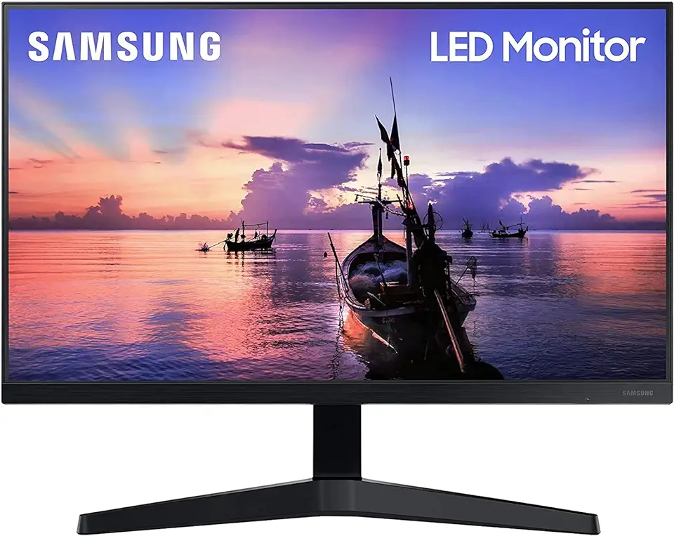 Samsung Full HD Monitor F27T352FHR, 27 inch, IPS-paneel, Full HD-resolutie, AMD FreeSync, reactietijd 5 ms, beeldvernieuwingssnelheid 75 Hz, zwart, gebruikt tweedehands  