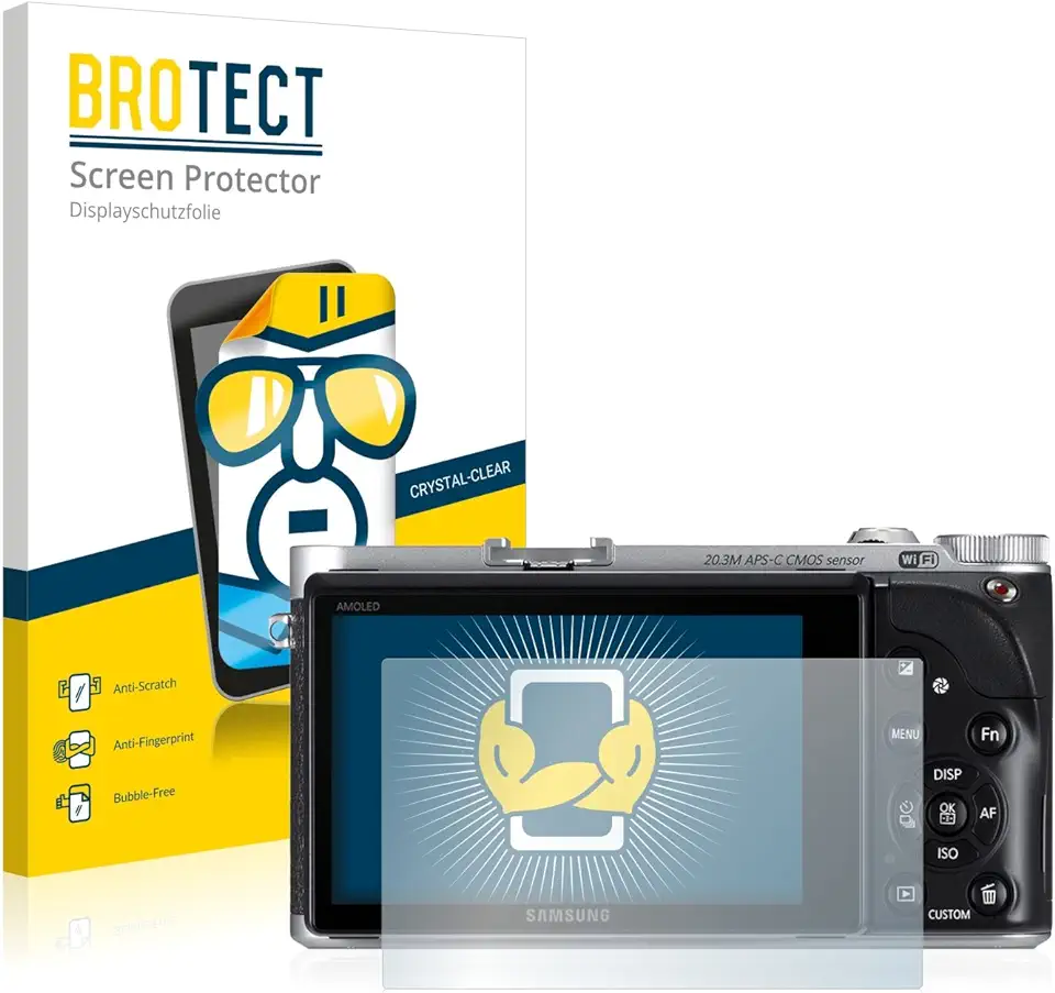 BROTECT 2x Schermbeschermer compatibel met Samsung NX300 Screen Protector transparant tweedehands  