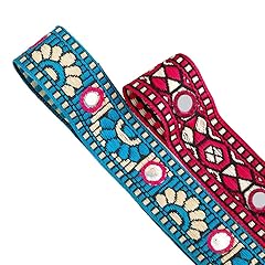 Indian mirror embroidery for sale  Delivered anywhere in UK