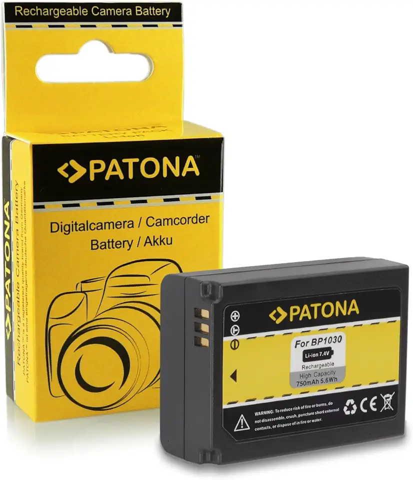 PATONA Batterij ED-BP1030 compatibel met Samsung NX200 NX300 NX500 NX1000 NX2000 tweedehands  