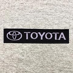Toppa ricamata toyota usato  Spedito ovunque in Italia 