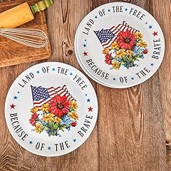 Patriotic american melamine for sale  Delivered anywhere in USA 