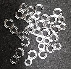 30pz ganci trasparenti usato  Spedito ovunque in Italia 