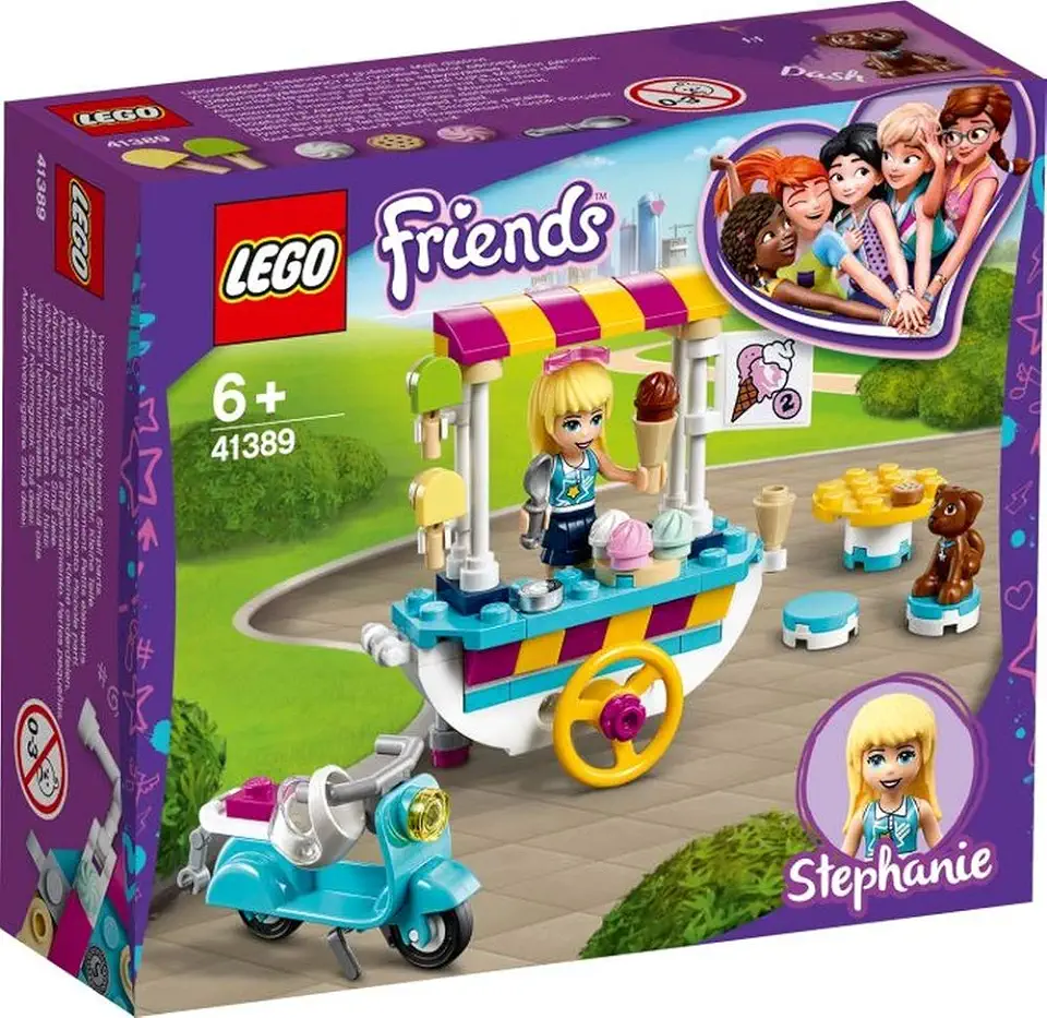 wow Lego® Friends 41389 Stephanies mobiele ijswagen tweedehands  