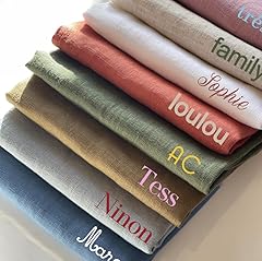 Serviette table personnalisée d'occasion  Livré partout en France