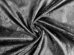 Paisley jacquard satin for sale  Delivered anywhere in UK