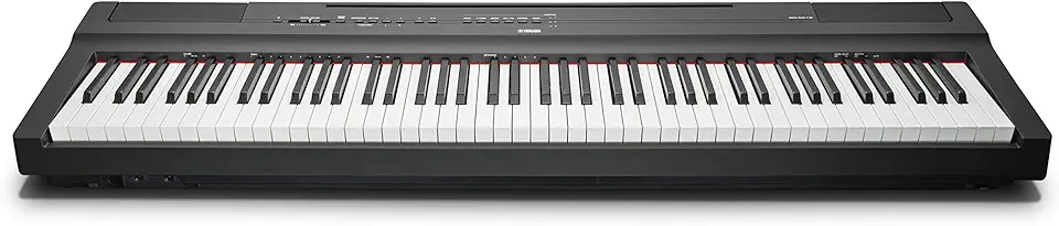 Yamaha P-125B Digitale Piano, 88 toetsen, Compatibel met Gratis App: Smart Pianist, Wit tweedehands  