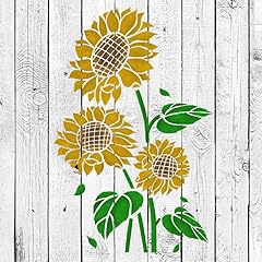 Sunflowers stencil art for sale  Delivered anywhere in UK