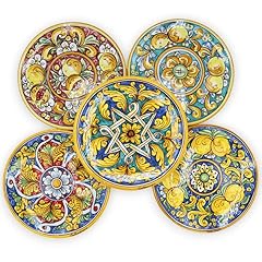 Piatto ornamentale ceramica usato  Spedito ovunque in Italia 