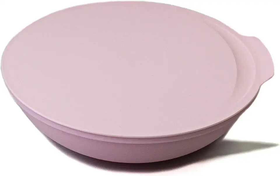 TUPPERWARE Allegra 1.5 L roze met glitters komkom serveerschaal 38326 tweedehands  