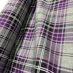Fabrics viscose tartan for sale  Delivered anywhere in UK