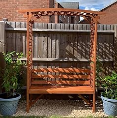 Wooden garden arbour for sale  Delivered anywhere in UK