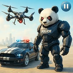 Superhero robot panda for sale  Delivered anywhere in UK
