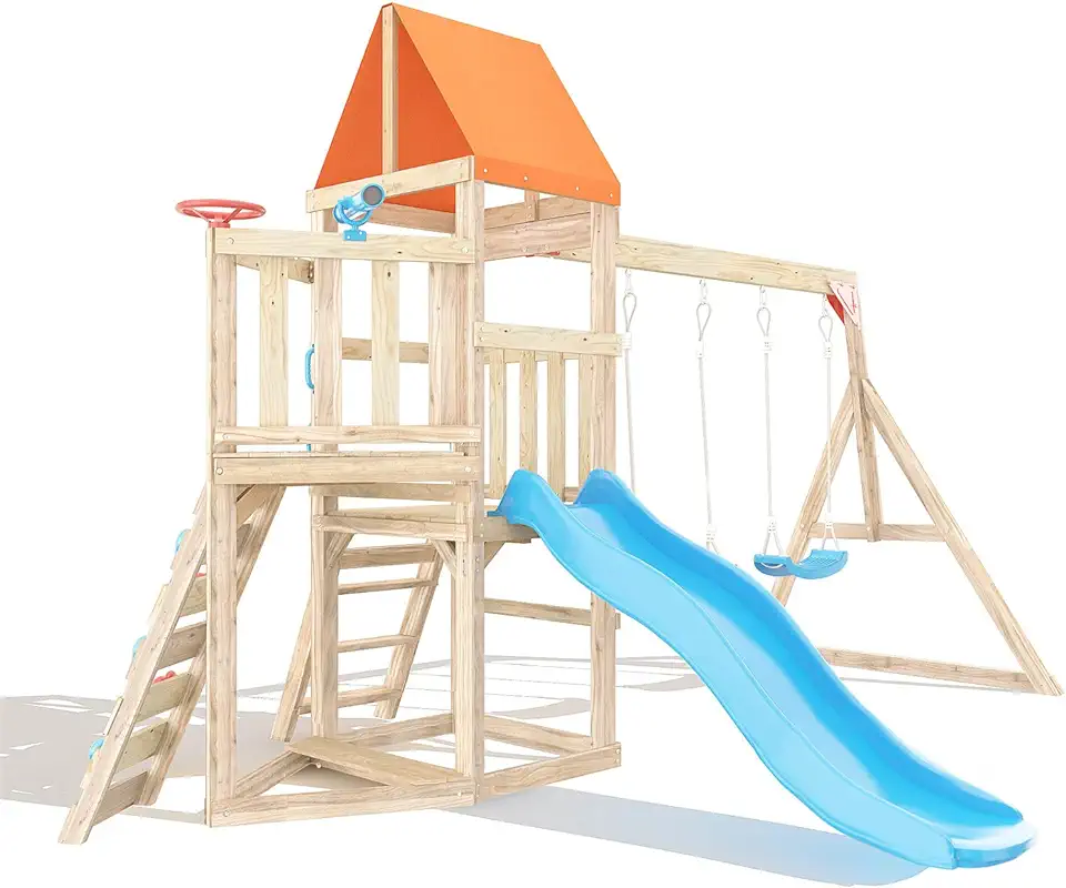 klimtoren, speeltoren voor kinderen klimgebied, speeltoren klimtoren voor buiten, dubbele schommelstoel tweedehands  