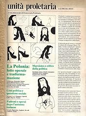 Unità proletaria. rivista usato  Spedito ovunque in Italia 