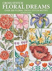 Cross stitch floral for sale  Delivered anywhere in UK