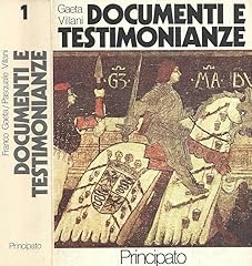 Documenti testimonianze. volum usato  Spedito ovunque in Italia 