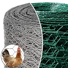 Used, Amagabeli Garden Home 1Mx25M Galvanized Hexagonal Wire for sale  Delivered anywhere in Ireland