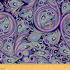 Paisley pattern fabric for sale  Delivered anywhere in USA 